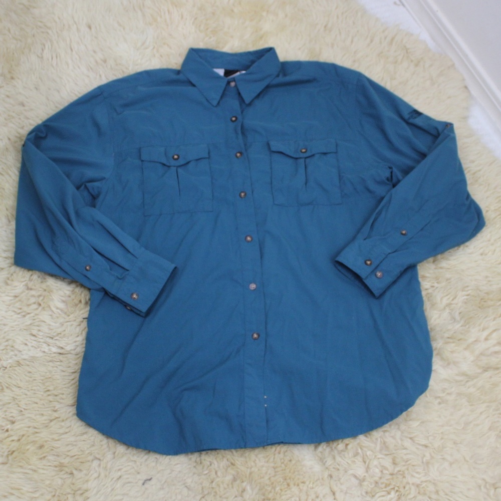 The North Face Women's Outdoor Button Down Size L